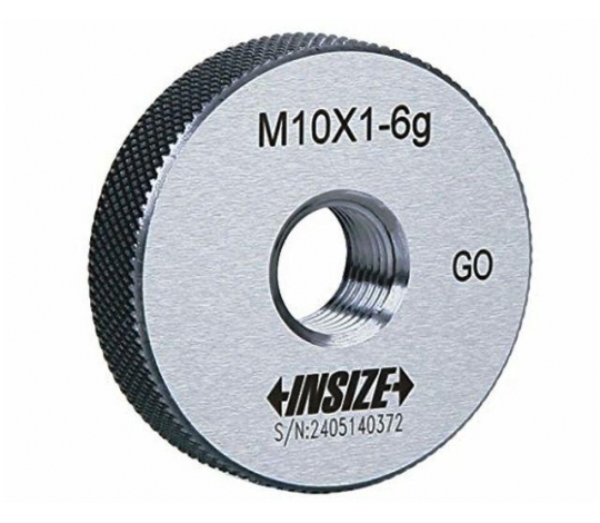INSIZE 4129-8P pevný závitový kroužek MF tol. 6g ( dobrý ) M8x1