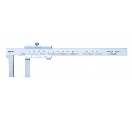 ACCUD 143-006-13 analogové posuvné měřítko pro vnější drážky 150mm/6