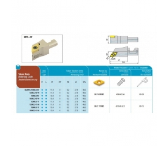 Výměnná hlavice AKKO SEC SDJCL 12x43.3-11-H