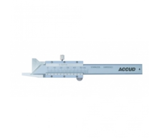 ACCUD 160-010-12 posuvné měřítko pro měření sražení hrany 45° 0-10mm ( 0.02mm )