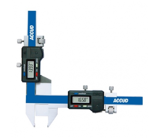 ACCUD 156-002-11 digitální měřítko pro měření ozubených kol M5-50mm ( 0.01mm/0.0005