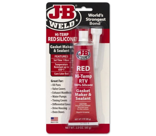 J-B WELD 31314 silikon HI-TEMP RED (červený)