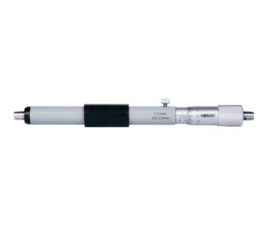 INSIZE 3229-200 Přesné dvoudotekové mikrometrické odpichy 175-200mm / 0,01mm