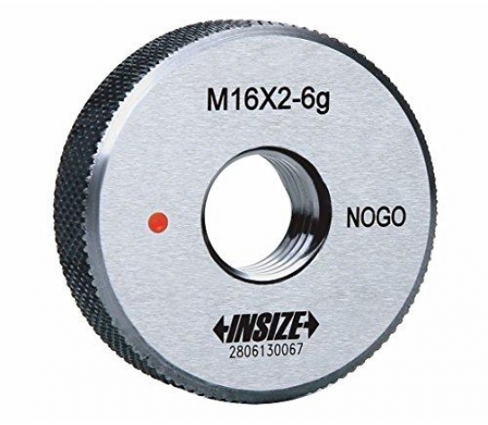 INSIZE 4120-14HN pevný závitový kroužek metrický 6h ( zmetkový ) M14x2
