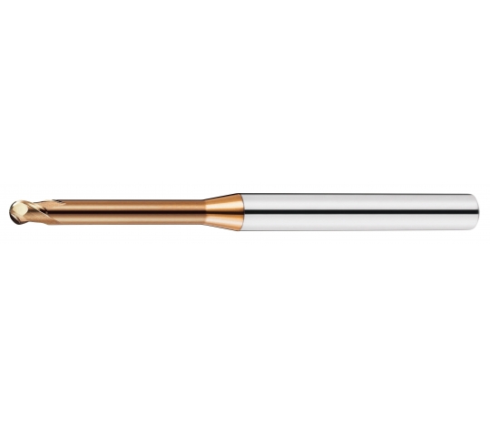 TK stopková fréza kopírovací do 70HRC V70BF01006, pr. 1,0mm, R0,5