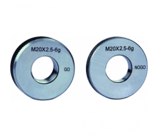 ACCUD 534-062-02 závitový kalibr s jemným stoupáním - kroužek ( dobrý ) M62x1.5 / 6g