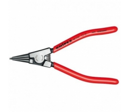 KNIPEX 4611G3 kleště na pojistné kroužky, pro hřídele 14-18 mm, rovné hroty ( rukojeti potažené plastem s otevírací pružinou )