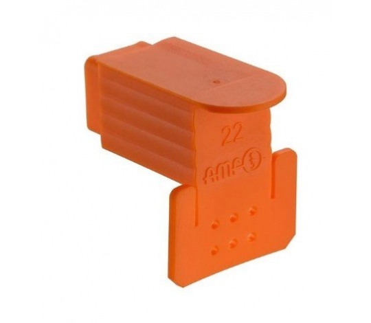 Boční kryt pro T-drážky AMF 565403, 22