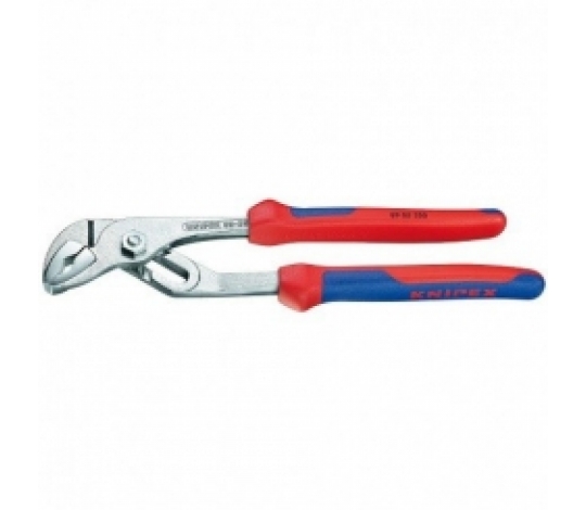 KNIPEX 8905250 kleště sikovky s drážkovým kloubem délka 250mm ( s vícesložkovými návleky + chrom )