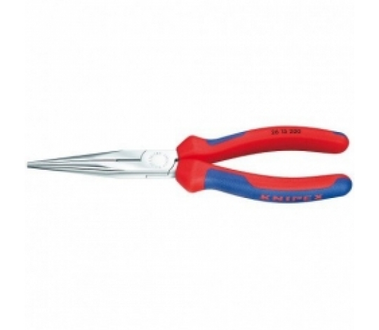 KNIPEX 2615200 půlkulaté kleště dlouhé s ostřím 200mm ( rukojeti s dvousložkovým návlekem + chrom )