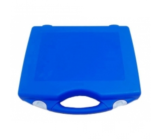 Plastový kufr HS-BOX 275x231x65mm BLUE/BLACK