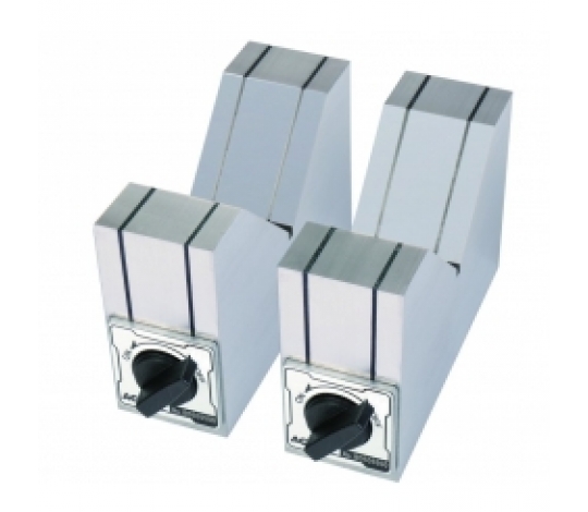 ACCUD 635-150-01 V-BLOCK - prizmatické podložky magnetické 150x50x100mm ( 1 pár )