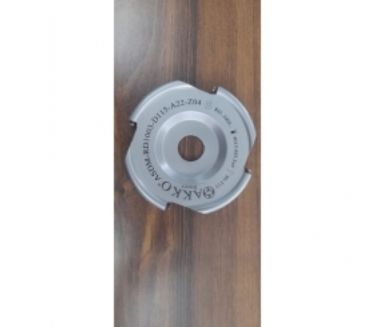 Frézovací kotouč AKKO pro úhlové brusky na dřevo, kovo a plast ASDM-RD1003-D115-A22-Z04