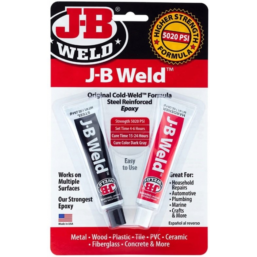 J-B WELD 8265S dvousložkové epoxidové lepidlo Cold-Weld ( 2x28,4g )