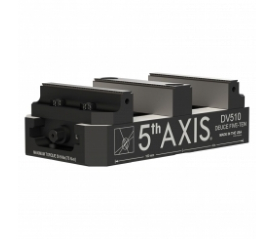 DV510-J4 Dvojitý samostředící upínací svěrák /125.7mm x 258.3mm x 73.4mm/