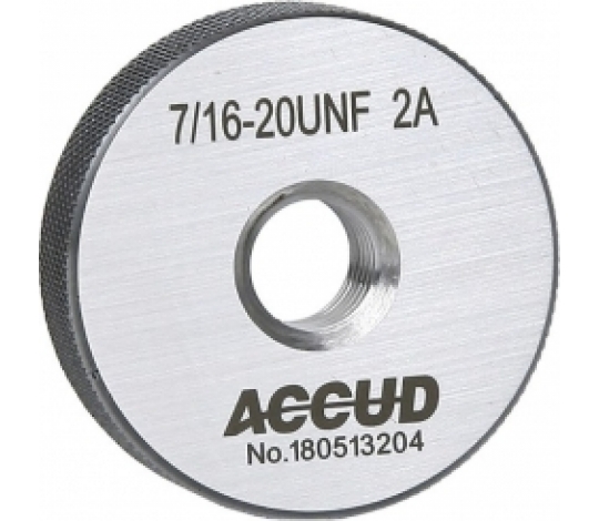 ACCUD 538-0208-UN AMERICAN STANDARD závitový kalibr - kroužek ( zmetkový ) 2A, ANSI B1.2 / 2-8UN /