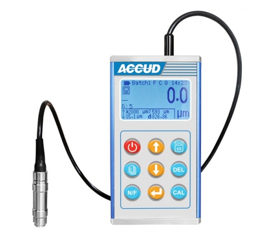 ACCUD CF1000S měřidlo pro tloušťku povlaku rozsah 0-1250um ( F typ )