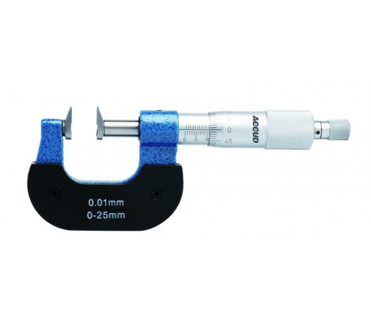ACCUD 330-005-01 mikrometr 100-125mm s měřícími čelistmi (0.01mm)