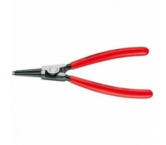 KNIPEX 4611A0 kleště na pojistné kroužky, pro hřídele 3-10 mm, rovné hroty ( rukojeti potažené plastem )