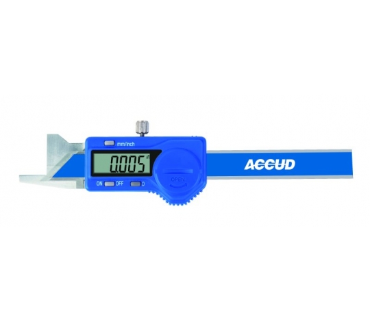 ACCUD 163-010-11 digitální posuvné měřítko pro měření sražení hrany 35° 0-10mm/0-0.39
