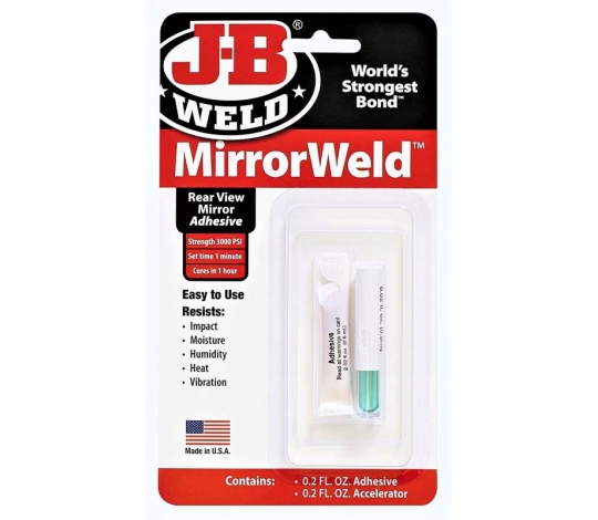 J-B WELD 33701 sada pro připevnění zpětného zrcátek MirrorWeld