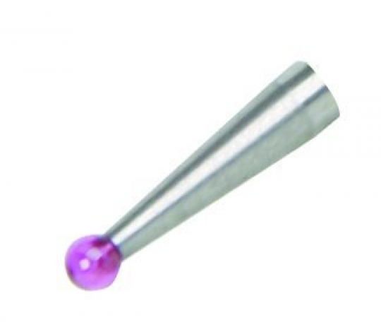 ACCUD 260-009-02 výměnný dotek pro číselníkový úchylkoměr S2/L17mm rubín