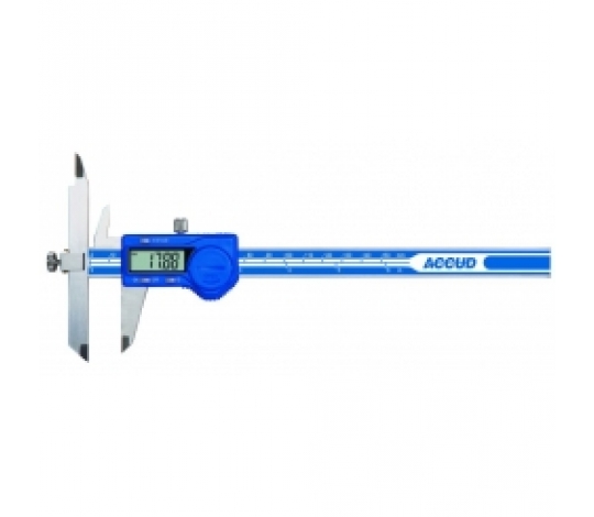 ACCUD 152-012-11 digitální posuvné měřítko s nastavitelným ramenem 0-300mm/0-12