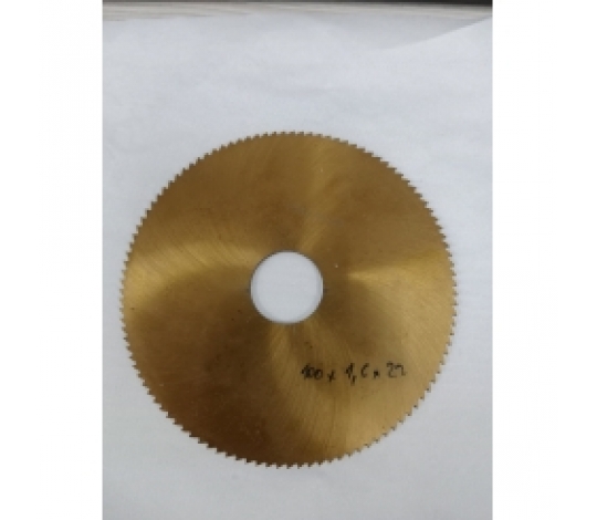 VÝPRODEJ - Pilový kotouč na kov 100x1,60x22 mm HSS
