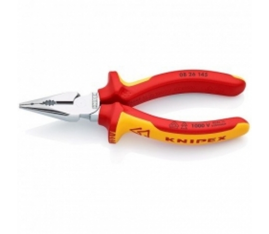 KNIPEX 0826145 kombinované kleště VDE špičaté 145mm ( chrom )