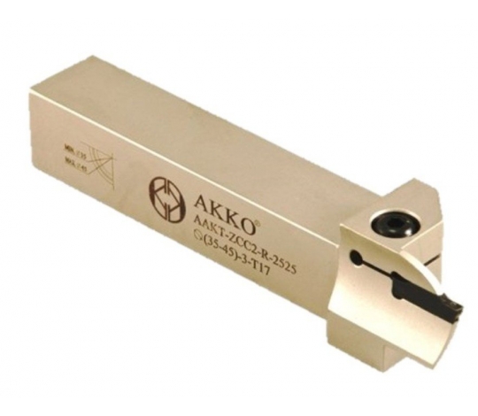 Zapichovací nůž čelní - levý 2mm, AAKT-ZCC2-L-2525-pr. 140-180mm-2-T4