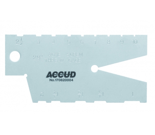 ACCUD 927-008-01 závitové měrky, ACME 29° ( 1-10TPI )