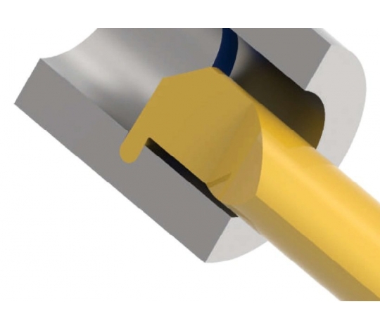 AKCE - APG05.150.203.R075 nůž MINI zapichovací šíře 1,5mm s rádiusem R0,75, D.min. 5,2mm