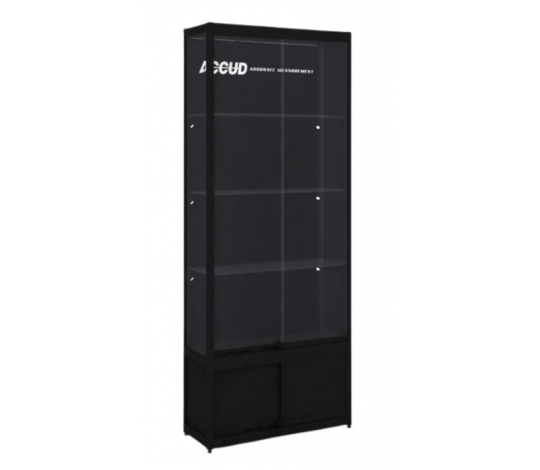 ACCUD SHOWCASE-M vitrína (se sklem a osvětlením) 1850x900x400mm