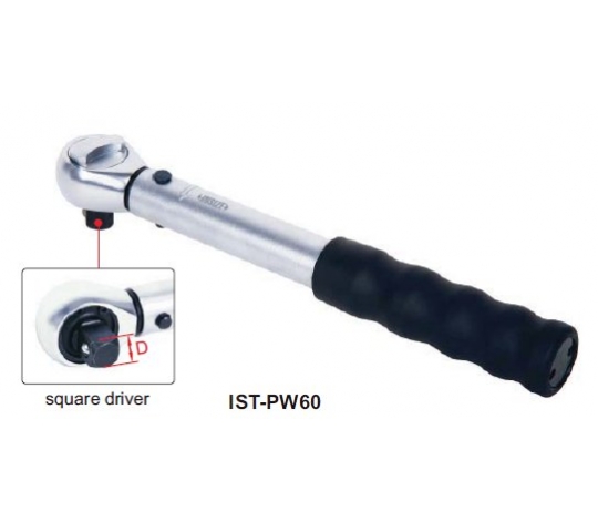 Přednastavovací momentový klíč 65-340 Nm INSIZE IST-PW340