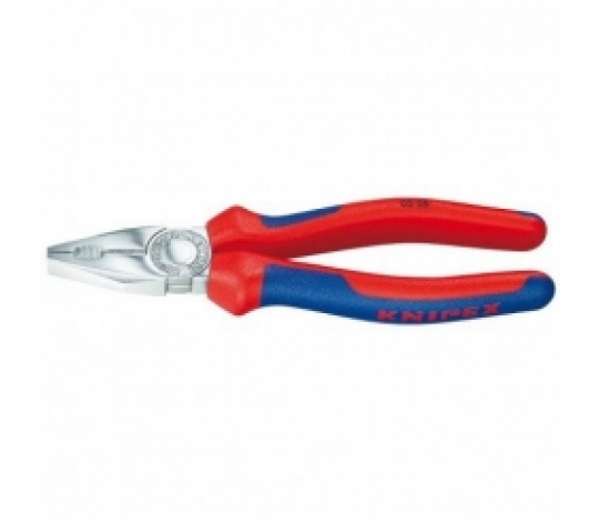 KNIPEX 0305140 kombinované kleště 140mm ( rukojeti s dvousložkovým návlekem + chrom )