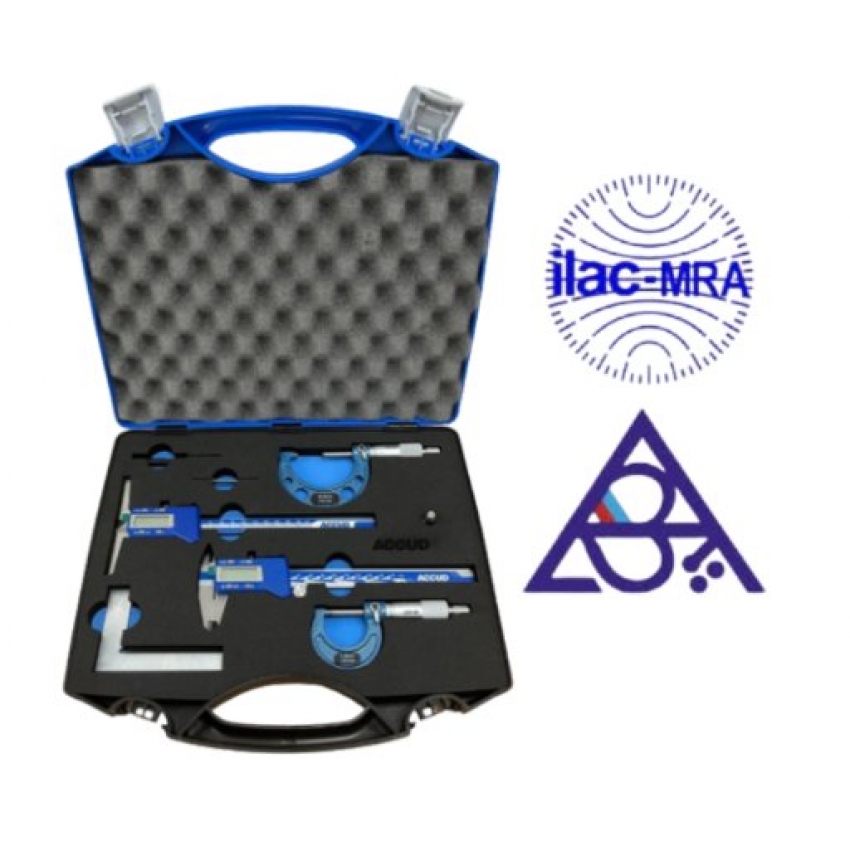 SLUŽBA - Akreditovaná kalibrace měřidel - set měřidel PREMIUM - HS-BOX2 ( ACCUD-SET2  )