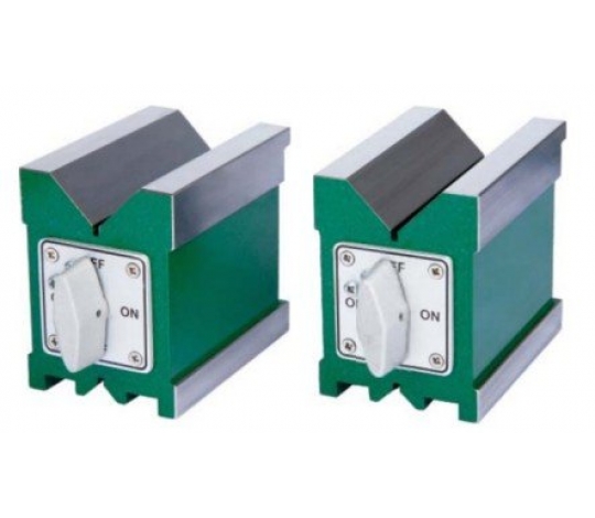 ACCUD 627-075-21 magnetické v-bloky v páru 75x56x75mm
