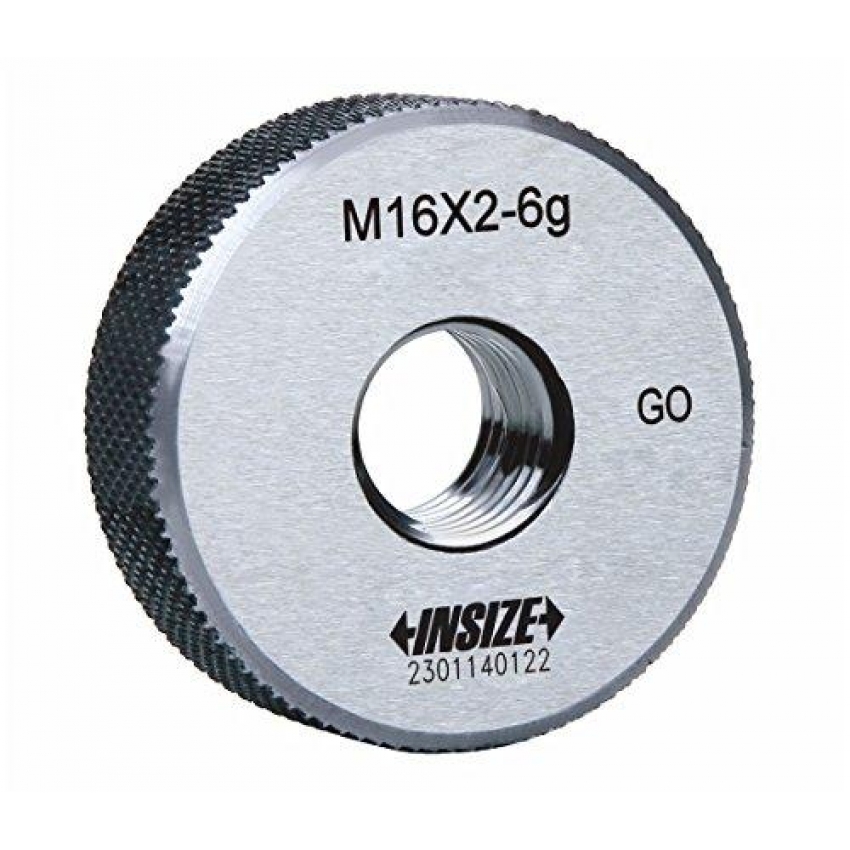 INSIZE 4120-7 pevný závitový kroužek metrický 6g ( dobrý ) M7x1