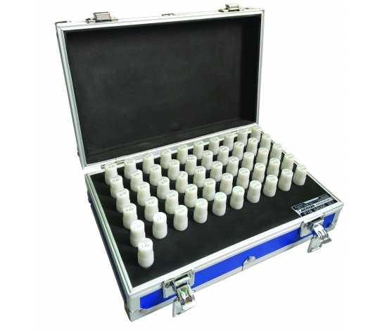 ACCUD 523-700-101D2  sada válečkových měrek 6-7mm - po 0,02mm / 101ks / přesnost ±2µm