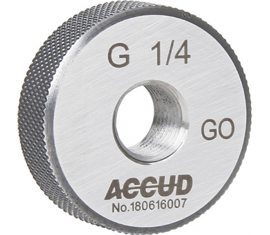 ACCUD 535-6000-01 WHITWORTH závitový kalibr - kroužek (G SERIES)( dobrý ) G6