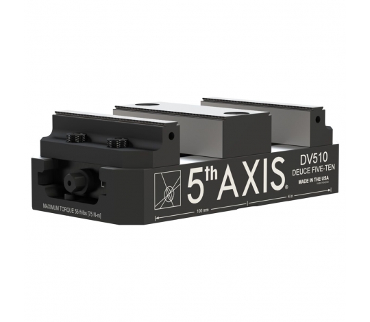 DV510-J1 Dvojitý samostředící upínací svěrák /125.7mm x 258.3mm x 73.4mm/