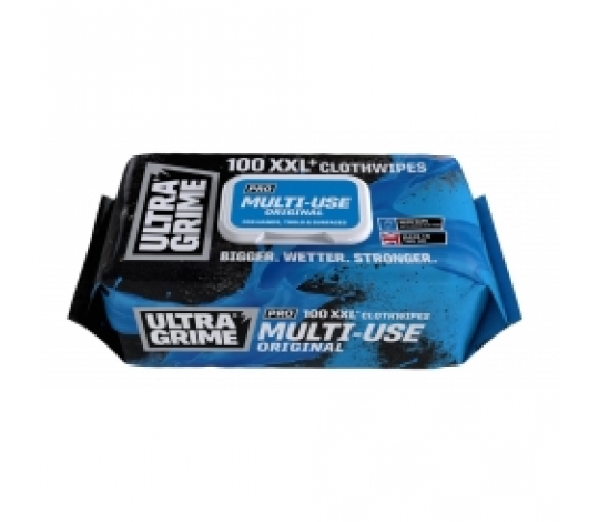 Profi čisticí ubrousky ULTRAGRIME MULTIUSE 100ks XXL