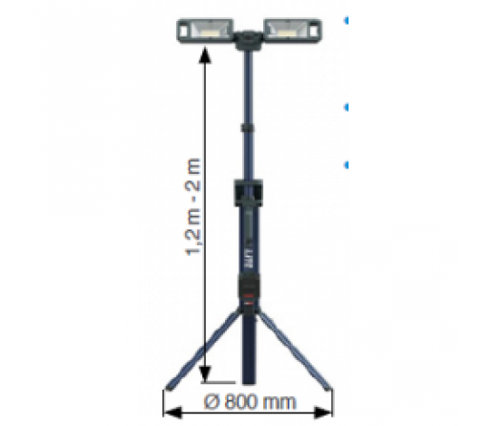 SCANGRIP TOWER LITE CAS+baterie+nabíječka - 03.6105B