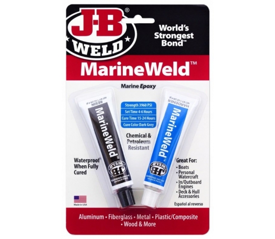 J-B WELD 8272 dvousložkové epoxidové lepidlo voděodolné MarineWeld ( 2x28,4g )
