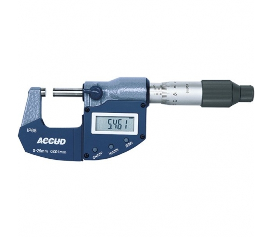 ACCUD 313-001-02 digitální mikrometr 0-25mm/0-1