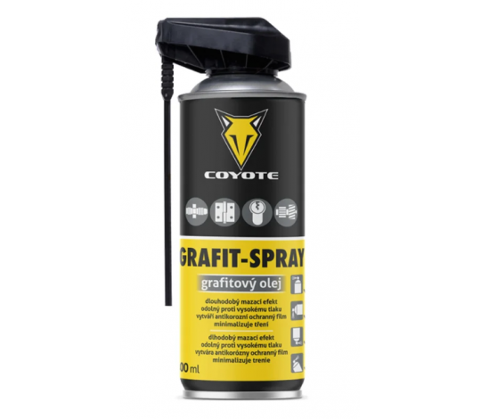 WD 40 olej grafitový ve spreji COYOTE 400 ml