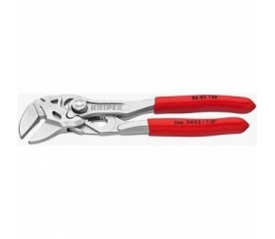 KNIPEX 8603125 klešťový stavitelný klíč délka 125mm ( poniklované )