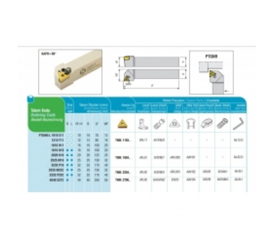 Soustružnický držák VBD PTGNL 4040 S27