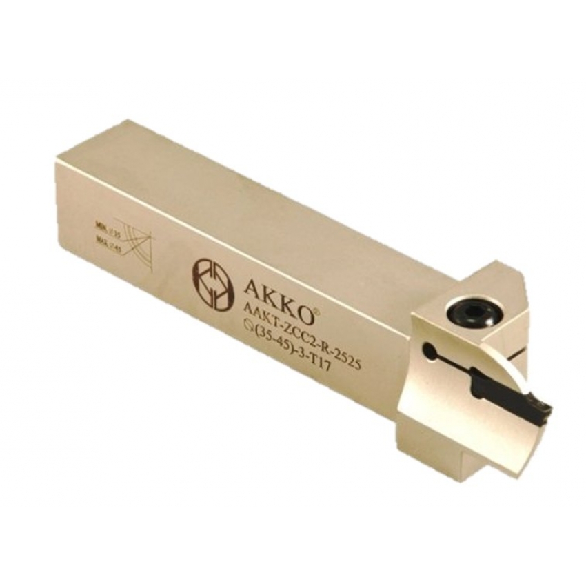Zapichovací nůž čelní - pravý 4mm, AAKT-ZCC2-R-2525-pr. 72-110mm-4-T22