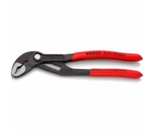 KNIPEX 8701180 kleště sikovky Cobra délka 180mm ( rukojeti potažené plastem )